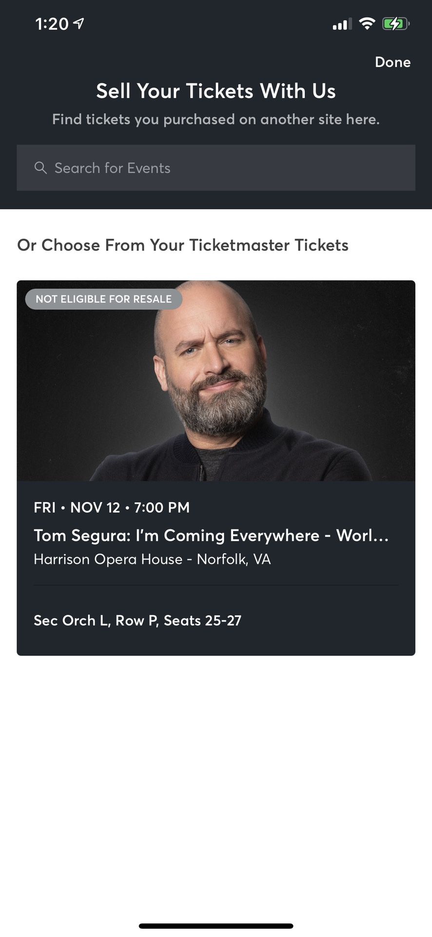 Tom Segura (2) Tickets