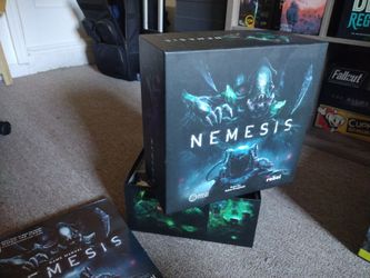 Nemesis Board Game with Carnimorph and Aftermath Expansions