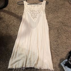 Beige Urban Outfitters Dress