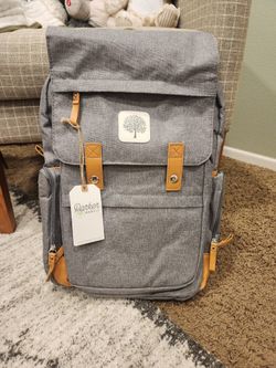 Parker Baby Co Diaper Bag-Gray
