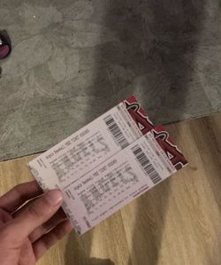 Two Angel Tickets MLB Game New