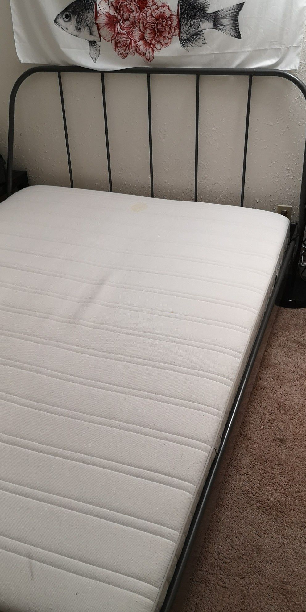 IKEA Queen size bed and mattress