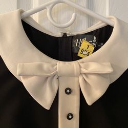 Hell Bunny Black And White Dress