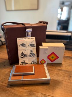 1974 Polaroid SX-70 Land Camera Model 1 w/ Case & Accessories – Working