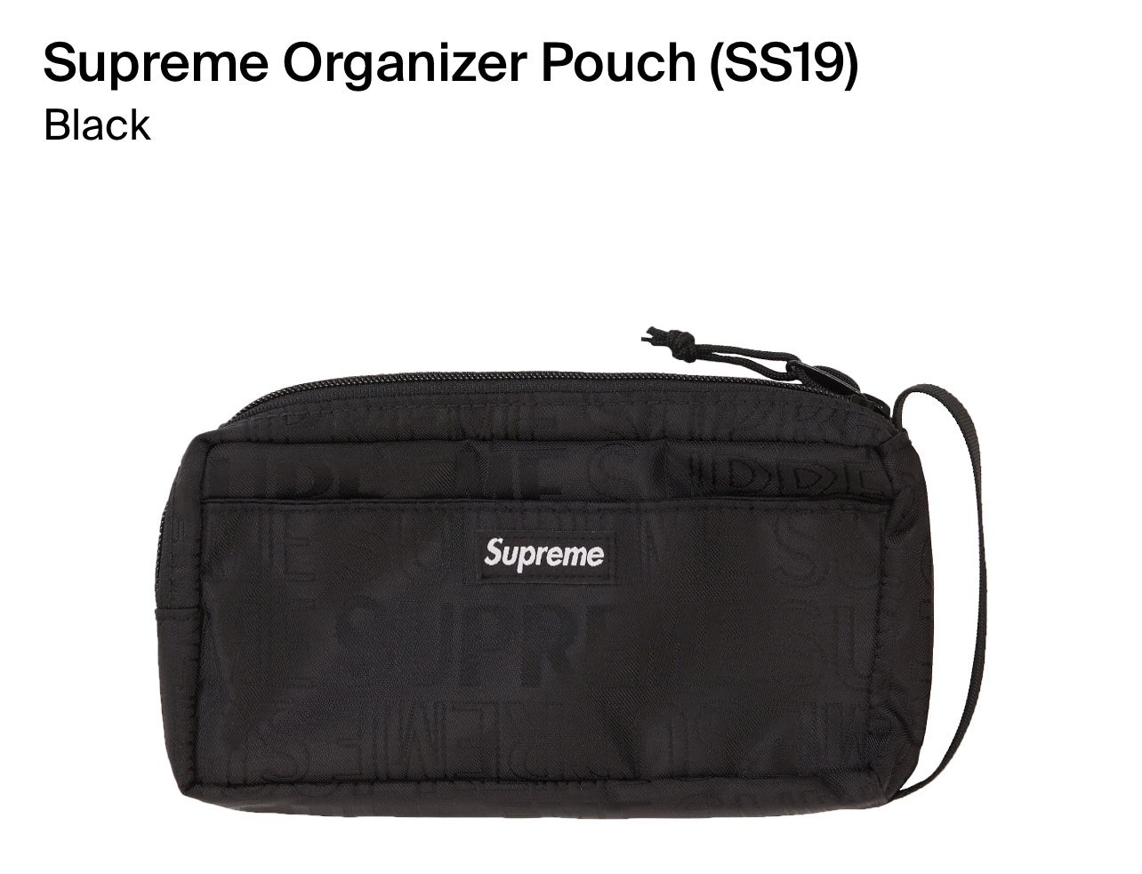Supreme Organizer Pouch