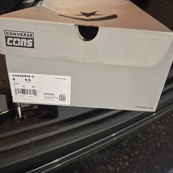 Converse One Star Pro Much Love Black & Red Suede Skate Shoes