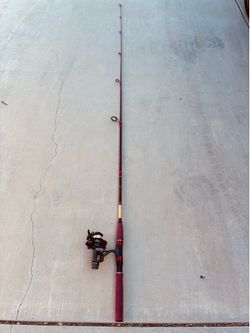 Shimano AX200 reel / Berkeley Cherry Wood 7’ rod