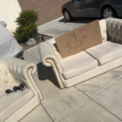 Chair And Loveseat Must Sell Moving Out