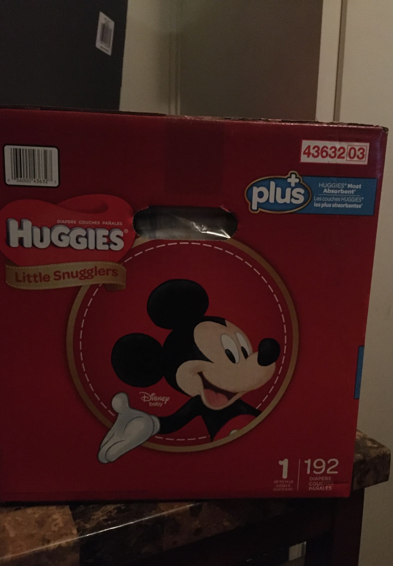 Huggies pampers 192 diapers size 1