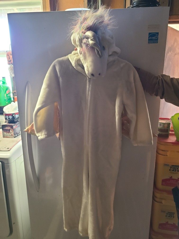 Girls Size 7/8 Unicorn Onesie 