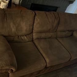 Brown couch