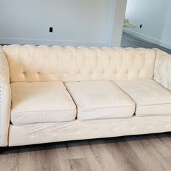 Two Sofa One Love Seat With Two Side Table!