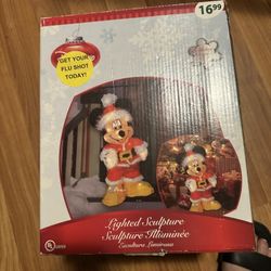 Mickey  Mouse Lighted Sculpture 