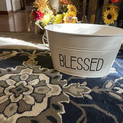 Blessed Metal Tub