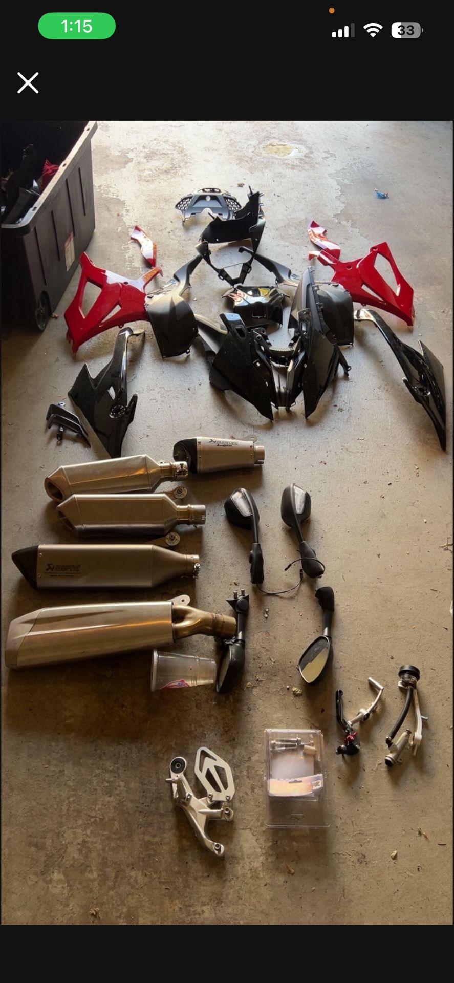 2016-2021 BMW S1000rr parts