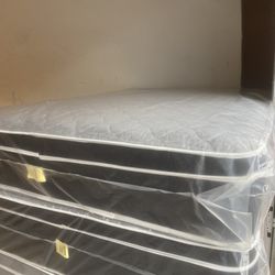 King Pillowtop Set New In Plastic Free Delivery In Atlanta 