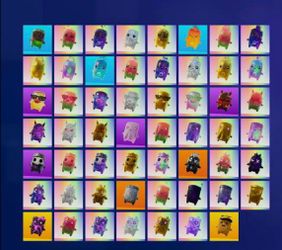 Every single fortnite Sprite