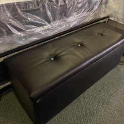 Black Bedroom Bench 