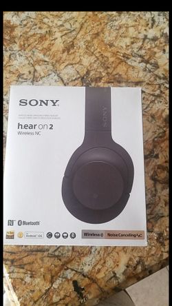 Sony h.ear on 2 Wireless Hi-Res Noise Cancelling Headphones WH-H900N/B new in open box
