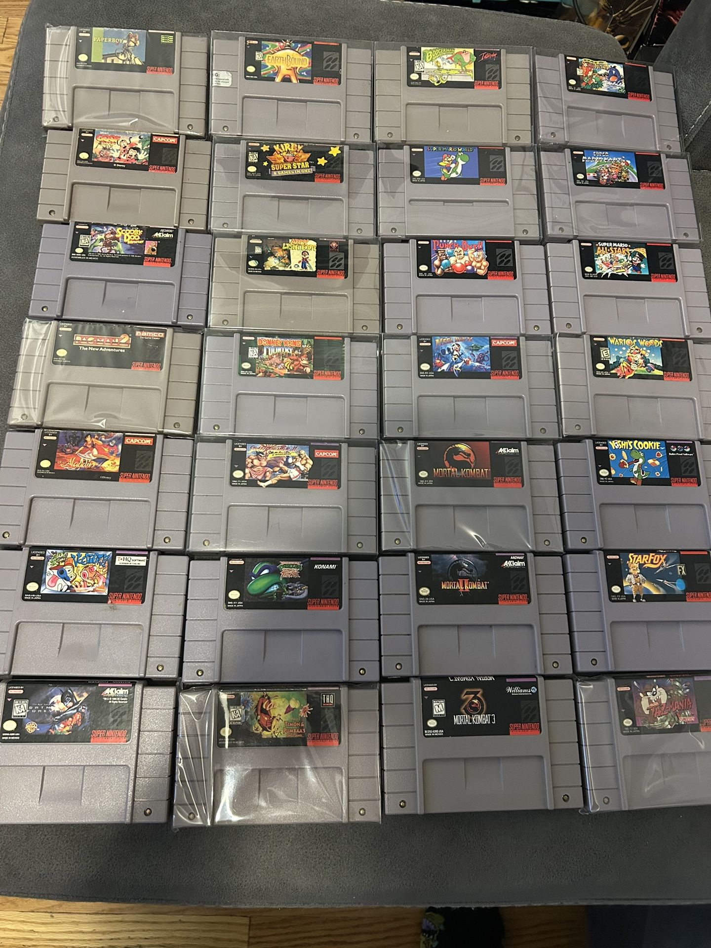 Super Nintendo Games