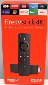 Amazon Fire Stick 4K Streaming Device Alexa. IN ORIGINAL FACTORY SEALED BOX.