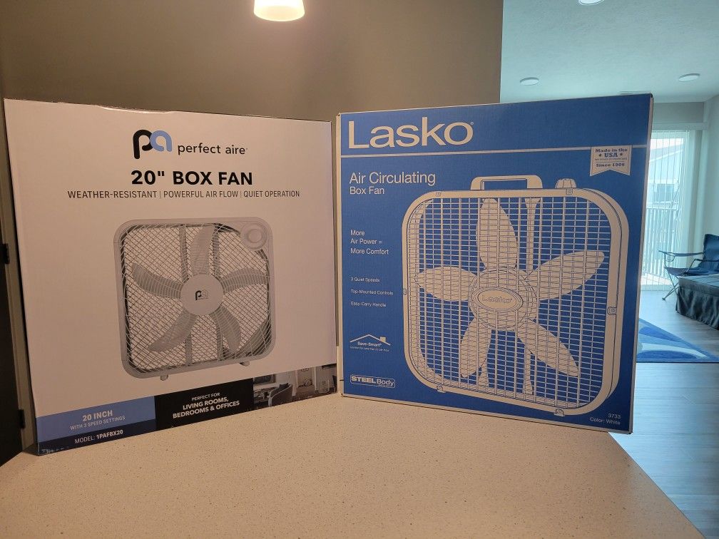 Air Circulating Box Fan