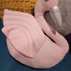 Swan Plush Decor