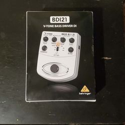 Behringer BDI21 Bass Driver Pedal