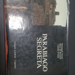 RARE Vintage Italian Photography Book - Parabiago's Secrets - Coffee Table - 1987 First Edition HCDJ