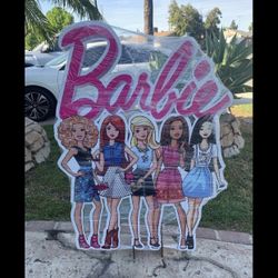 Barbie Wood Cutout Prop