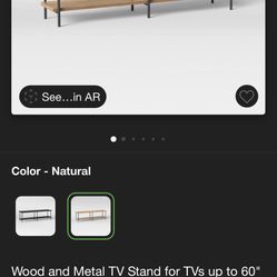 Tall 18 Wide 60 inches  Deep 16 Tv Stand