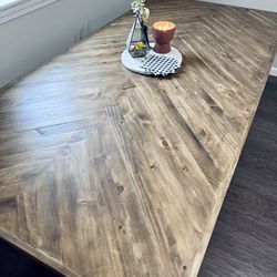 Handmade Wood Table 