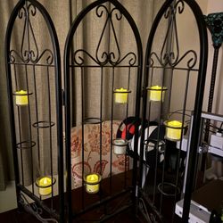 Votive  Metal Fireplace Screen 