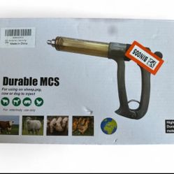 Durable MCS Semi-Automatic Continuous Veterinary Syringe 50ml