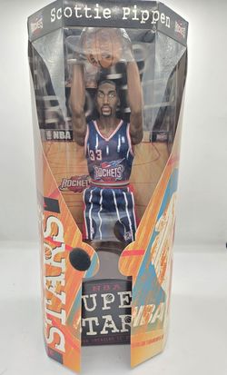 Scottie Pippen NBA Superstars Houston Rockets Figure (mesa)