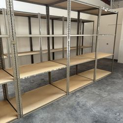 Rack Shelving 48 In W x 30 In D Boltless Storage Shelves Heavy Duty Stronger Than Homedepot Lowes And Costco Delivery Available