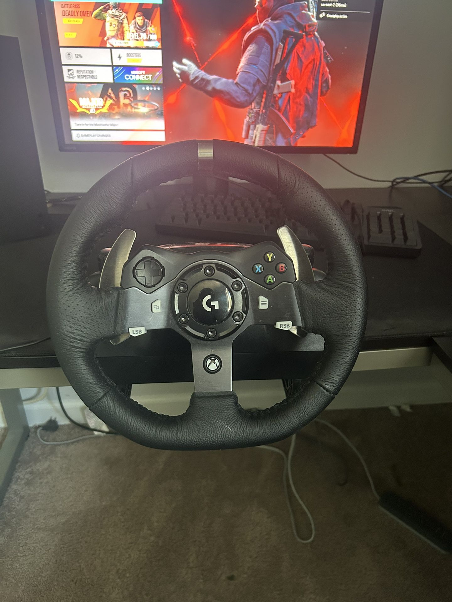 Logitech G920 Steering wheel