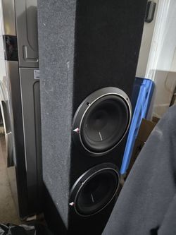 2 Rockford Fosgate P2 10"
