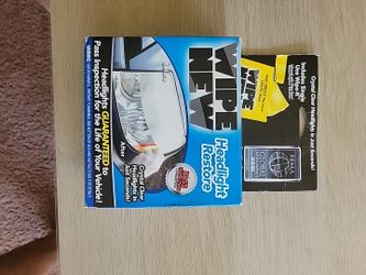 Wipe New Headlight Restore Kit – Brand New