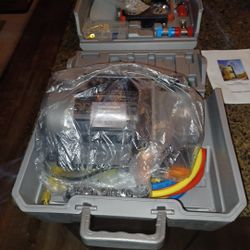 Vtz Ac Vacuum Pump With Gauge Set