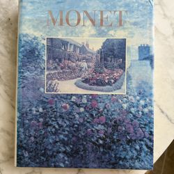 Vintage Art Coffee Table Book Collection | MONET by Gordon and Forge | Impressionist Painting