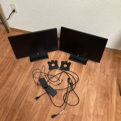 Dual Monitors (HP CWA22)
