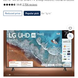 LG 70 Inch Tv