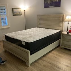Queen Size Bed Frame And Bed