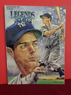 1995 Legends Sports Magazine Featuring Joe Dimaggio