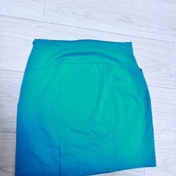 Blue/green Pencil Skirt 