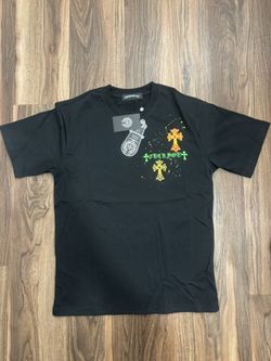 Chrome hearts black and green,orange, and yellow T-Shirt size S,M,L,XL (send offers)
