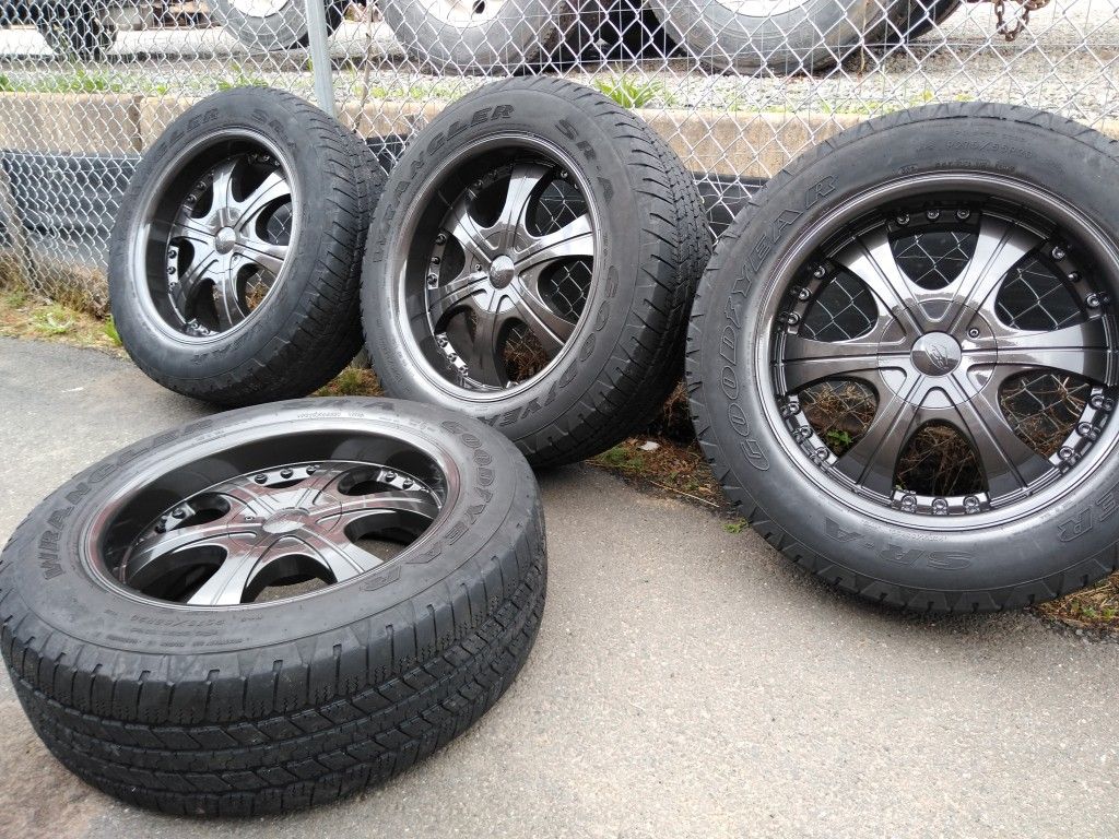 20 rims 6 lugs toyotas Nissan Chevy