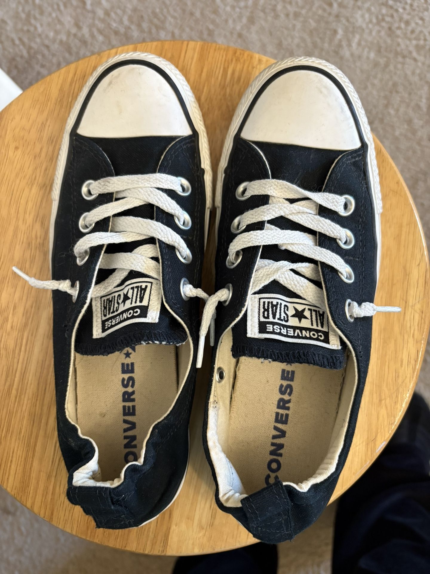 Woman’s Converse All Star Shoes Size 8