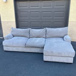 FREE DELIVERY Light Gray Sectional Sofa 